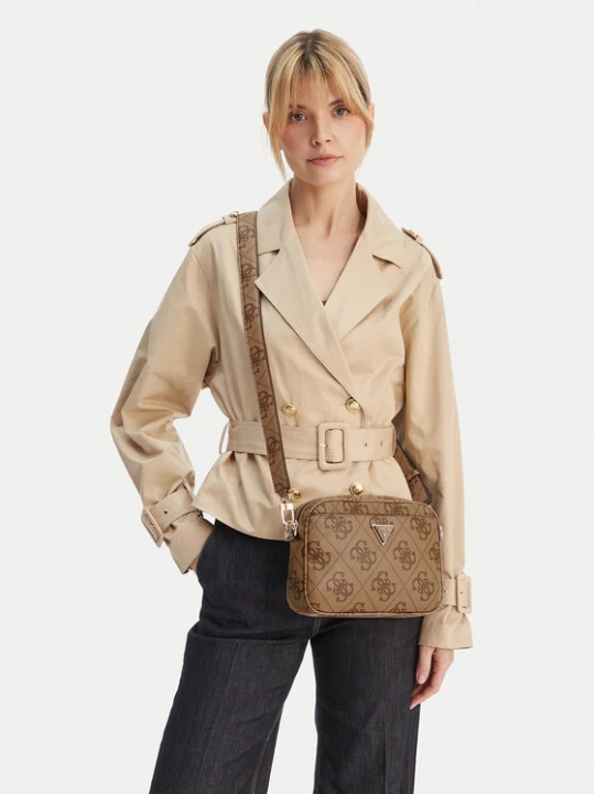 Zdjęcie produktu Torebka Guess Meridian II HWOS69 74140 Beżowy