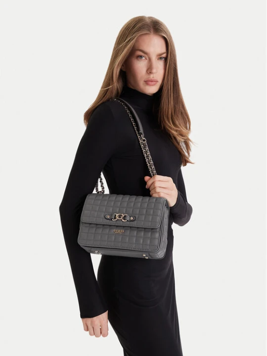 Zdjęcie produktu Torebka Guess Nadira HWQG84 24210 Szary