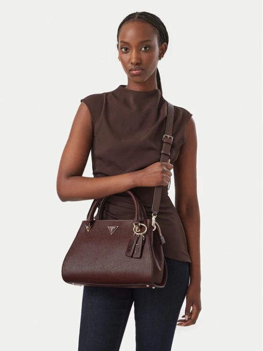 Zdjęcie produktu Torebka Guess Noelle II HWZG96 72070 Bordowy