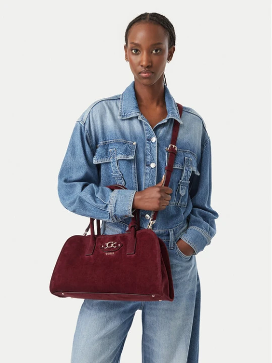 Zdjęcie produktu Torebka Guess Samantha HWSG23 13060 Bordowy