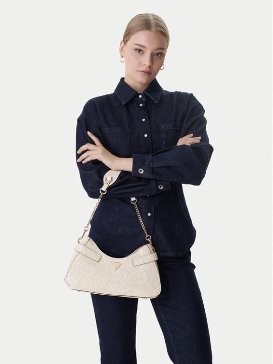 Zdjęcie produktu Torebka Guess Serenova HWKG80 91180 Kremowy