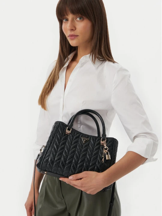 Zdjęcie produktu Torebka Guess Stacey HWGG97 41060 Czarny