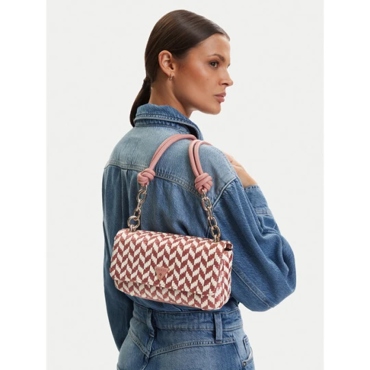 Zdjęcie produktu Torebka Guess Tessi HWWG76 91190 Różowy ciemny