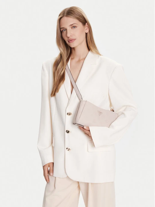 Zdjęcie produktu Torebka Guess Tisha HWPD77 64120 Kremowy