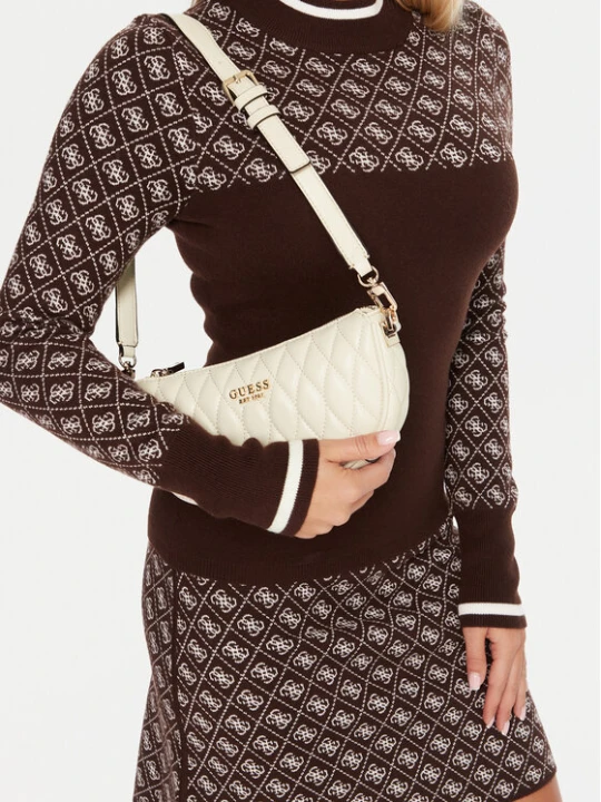Zdjęcie produktu Torebka Guess Valla Mini HWQG81 22720 Kremowy