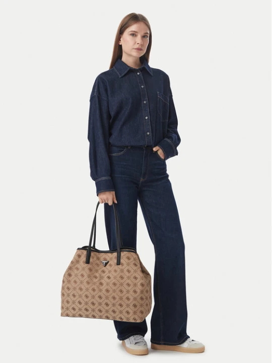 Zdjęcie produktu Torebka Guess VICTTORIA HWJP95 14290 Brązowy jasny