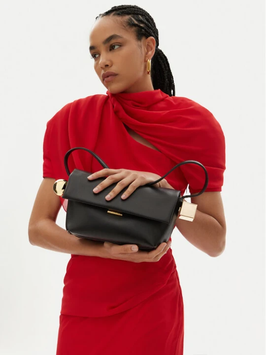Zdjęcie produktu Torebka JACQUEMUS Le Rond Carre 24H243BA383-3171 Czarny