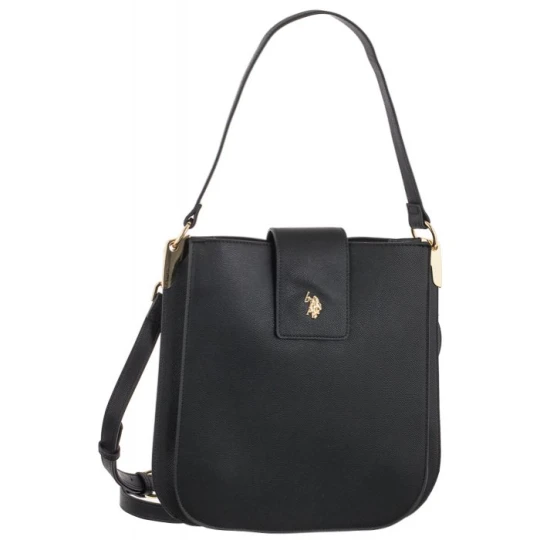 Zdjęcie produktu Torebka Jones 3 Compart Hobo Pu Black BIUJE5300WVP000 (US107-a) U.S. Polo Assn.
