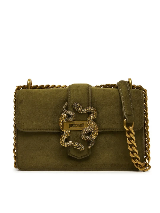 Zdjęcie produktu Torebka Just Cavalli Iconic Snakes 81RA4BAF ZSE74 Zielony