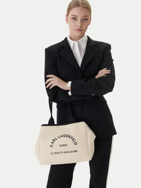 Zdjęcie produktu Torebka KARL LAGERFELD B1W50010 Kremowy
