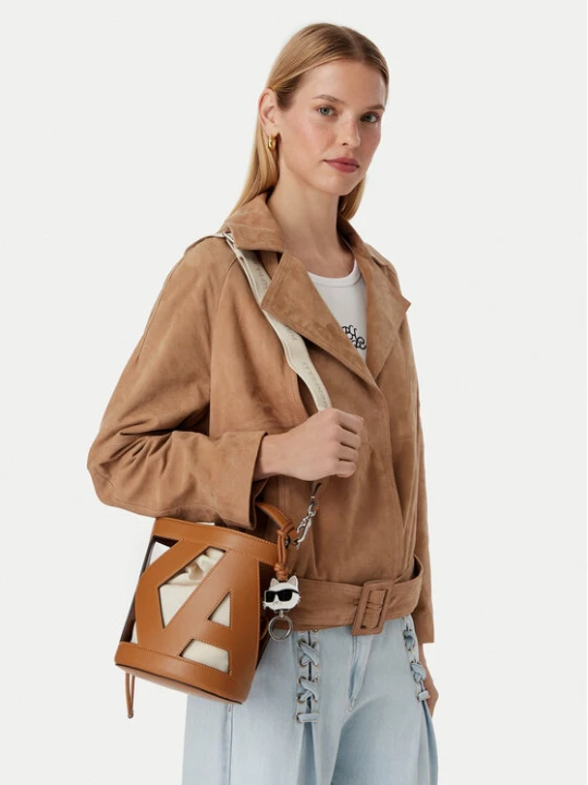 Zdjęcie produktu Torebka KARL LAGERFELD B3W30142 Kremowy