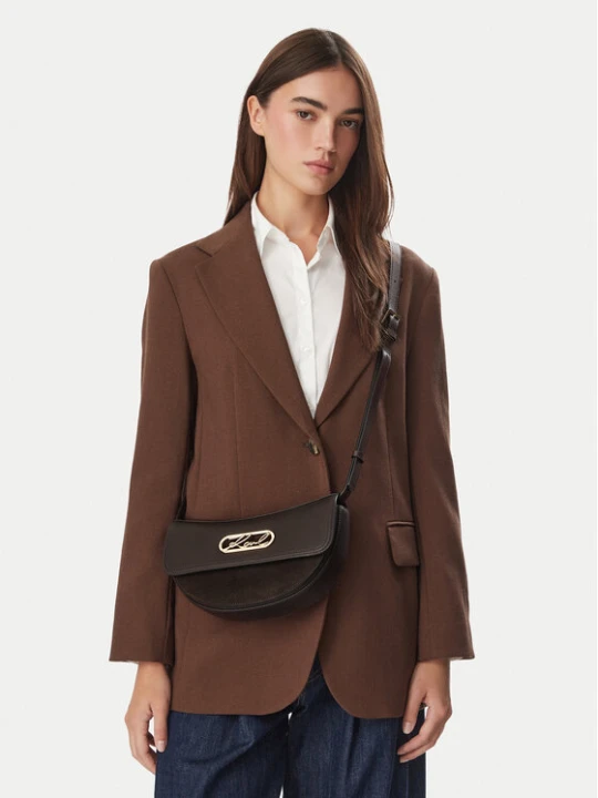 Zdjęcie produktu Torebka KARL LAGERFELD B4W30337 Brązowy ciemny