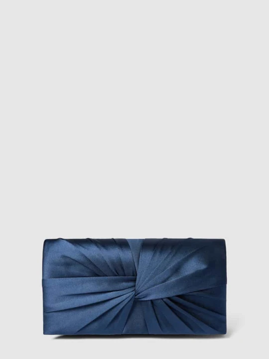 Zdjęcie produktu Torebka Kuvert Clutch z wiązanym detalem Jake*s Granatowy melanż
