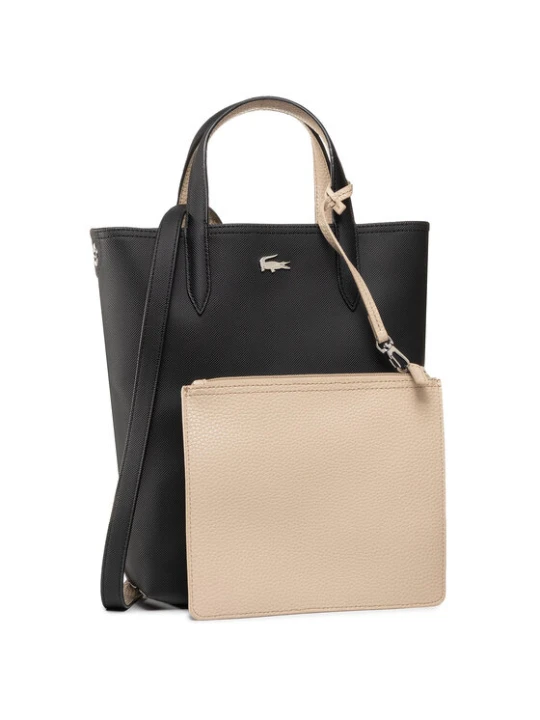 Zdjęcie produktu Torebka Lacoste Vertical Shopping Bag NF2991AA Czarny