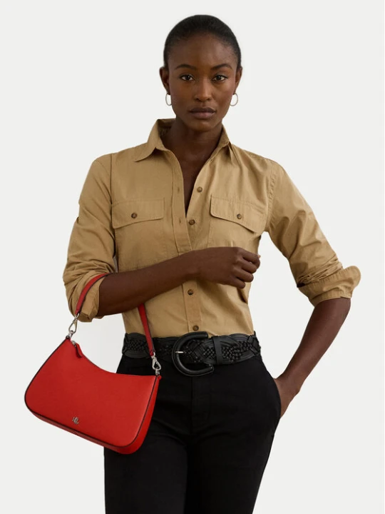 Zdjęcie produktu Torebka LAUREN RALPH LAUREN 431883768050 Czerwony