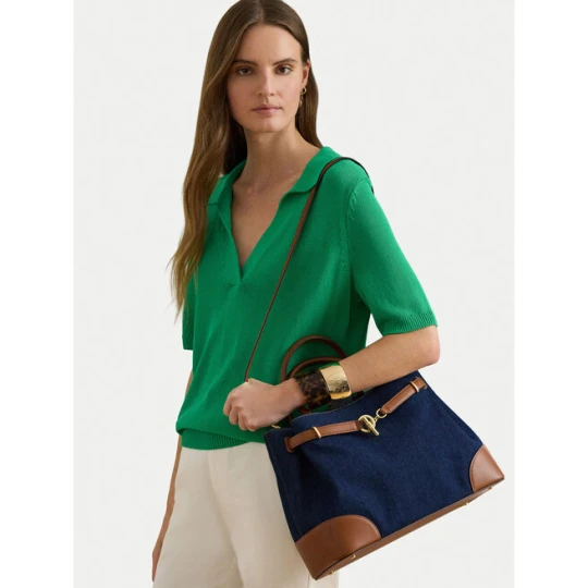 Zdjęcie produktu Torebka LAUREN RALPH LAUREN 431P04295001 Granatowy