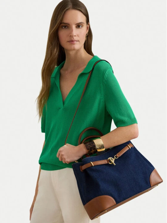Zdjęcie produktu Torebka LAUREN RALPH LAUREN 431P04295001 Granatowy