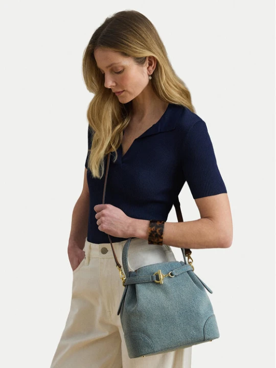 Zdjęcie produktu Torebka LAUREN RALPH LAUREN 431P10498001 Niebieski