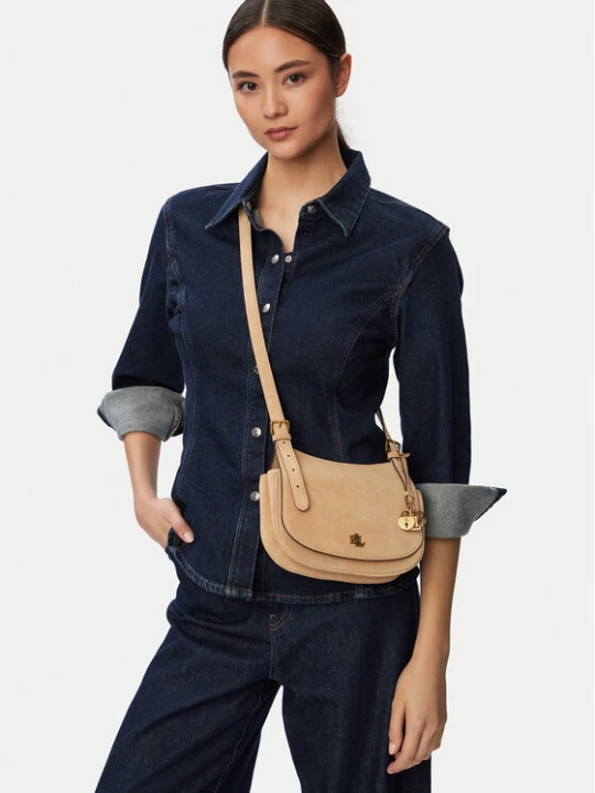 Zdjęcie produktu Torebka LAUREN RALPH LAUREN 431P15642001 Beżowy