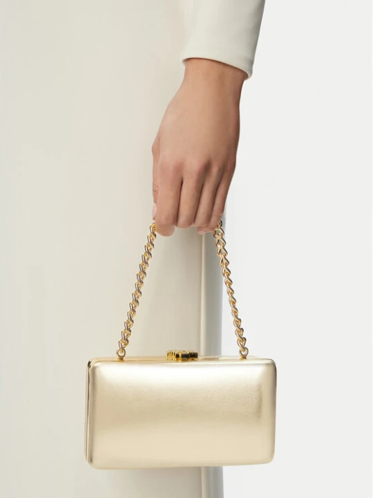 Zdjęcie produktu Torebka LAUREN RALPH LAUREN 431P15648001 Złoty