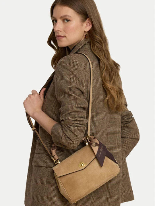 Zdjęcie produktu Torebka LAUREN RALPH LAUREN 431P18421001 Brązowy jasny