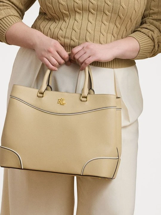 Zdjęcie produktu Torebka Lauren Ralph Lauren piaskowy