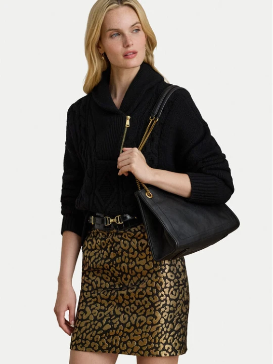 Zdjęcie produktu Torebka LAUREN RALPH LAUREN Brdly Md 431980173002 Czarny