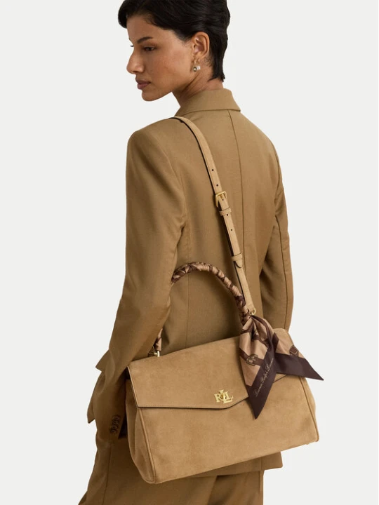 Zdjęcie produktu Torebka LAUREN RALPH LAUREN Farrah 431P18402001 Beżowy