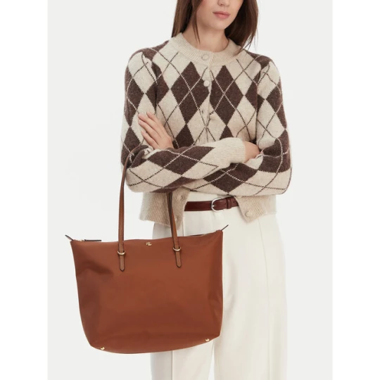Zdjęcie produktu Torebka LAUREN RALPH LAUREN Keaton 431916737042 Brązowy