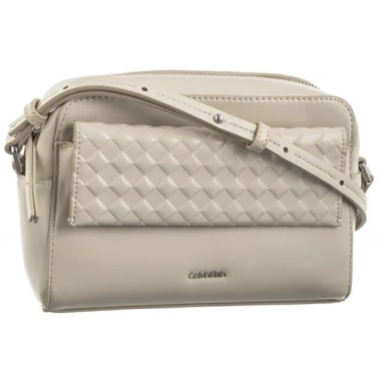 Zdjęcie produktu Torebka Listonoszka Calvin Mini Quilt Camera Bag Dk Ecru K60K611884 PC4 (CK479-a) Calvin Klein