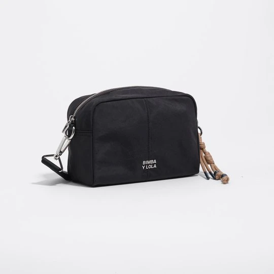 Zdjęcie produktu Torebka listonoszka nylon grafitowa BIMBA Y LOLA GRAPHITE