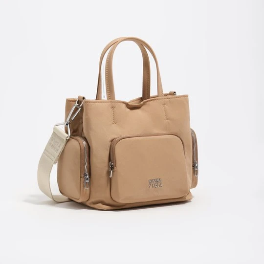 Zdjęcie produktu Torebka listonoszka Pocket mała nylon camel BIMBA Y LOLA