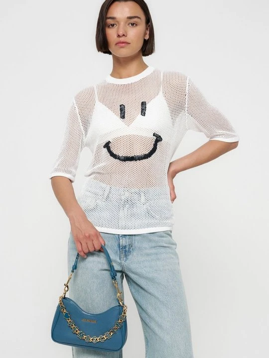Zdjęcie produktu Torebka LOVE MOSCHINO turkusowy