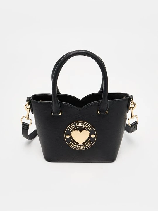 Zdjęcie produktu Torebka LOVE MOSCHINO antracytowy melanż