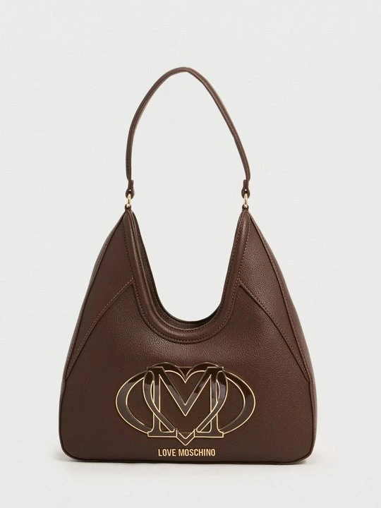 Zdjęcie produktu Torebka LOVE MOSCHINO ciemnobrązowy