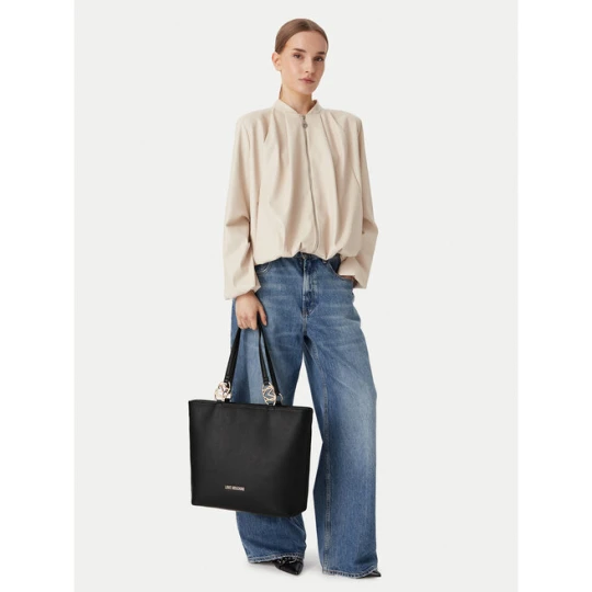 Zdjęcie produktu Torebka LOVE MOSCHINO JC4005PP1PLB0000 Czarny