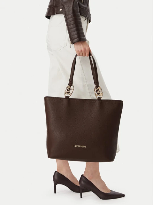 Zdjęcie produktu Torebka LOVE MOSCHINO JC4005PP1PLB0300 Brązowy