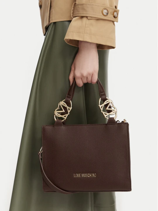 Zdjęcie produktu Torebka LOVE MOSCHINO JC4006PP1PLB0300 Brązowy