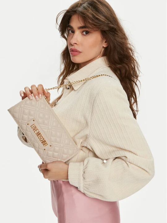 Zdjęcie produktu Torebka LOVE MOSCHINO JC4011PP1LLA0110 Kremowy