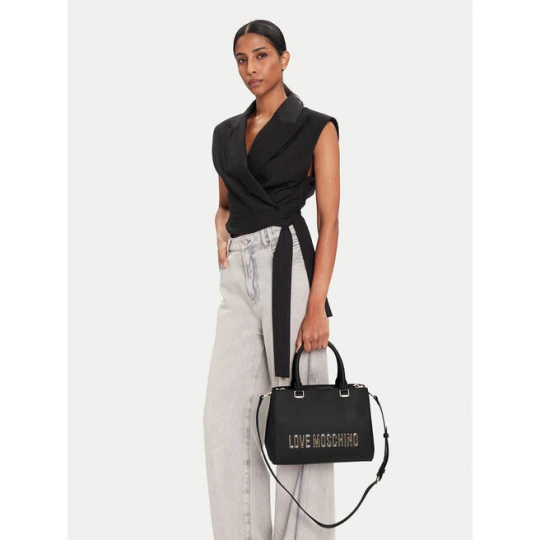 Zdjęcie produktu Torebka LOVE MOSCHINO JC4022PP0NKD0000 Czarny