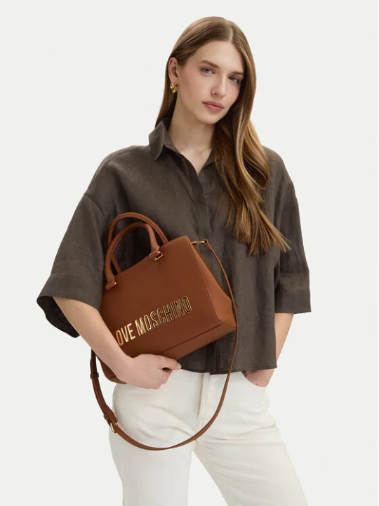 Zdjęcie produktu Torebka LOVE MOSCHINO JC4022PP0OKD0200 Brązowy