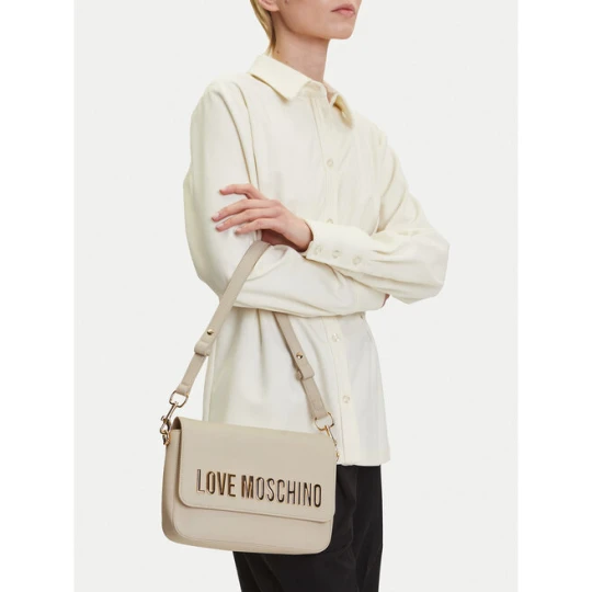 Zdjęcie produktu Torebka LOVE MOSCHINO JC4023PP1MKD0110 Kremowy
