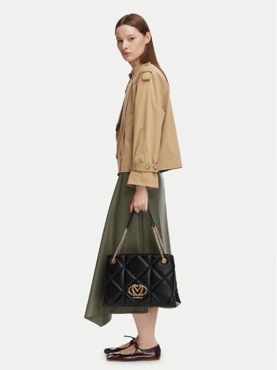 Zdjęcie produktu Torebka LOVE MOSCHINO JC4040PP1PLC0000 Czarny