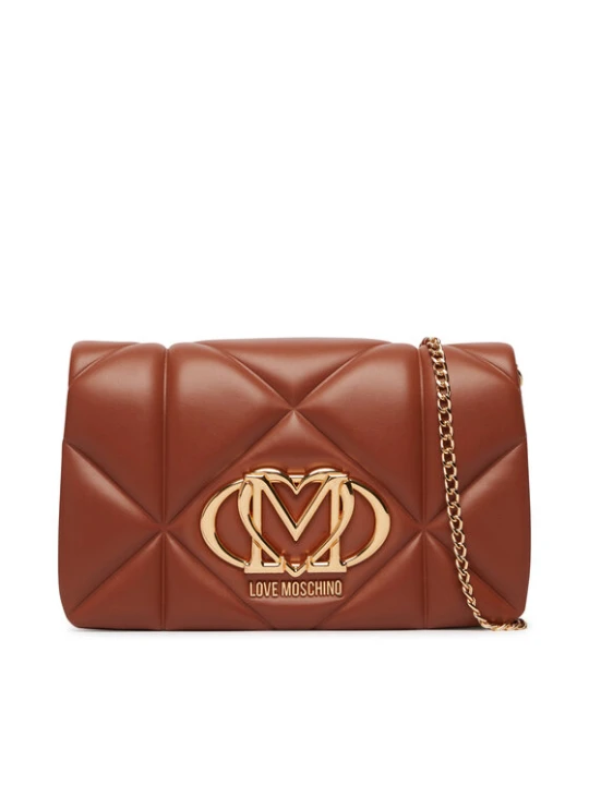 Zdjęcie produktu Torebka LOVE MOSCHINO JC4043PP0PLC0208 Brązowy jasny