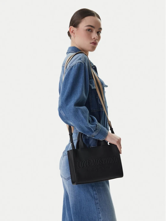 Zdjęcie produktu Torebka LOVE MOSCHINO JC4044PP1OLE0000 Czarny
