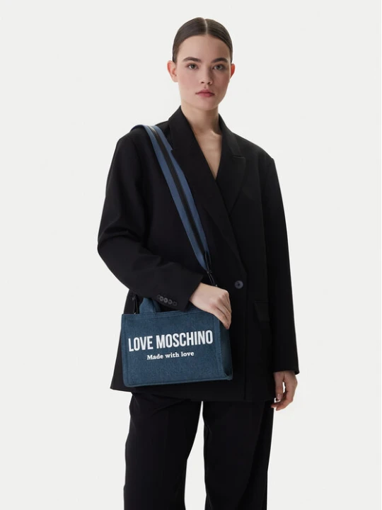 Zdjęcie produktu Torebka LOVE MOSCHINO JC4055PP1OLG170A Niebieski