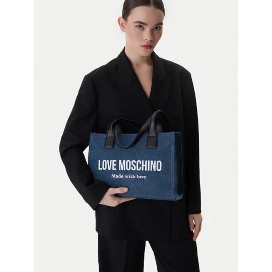 Zdjęcie produktu Torebka LOVE MOSCHINO JC4056PP1OLG170A Niebieski