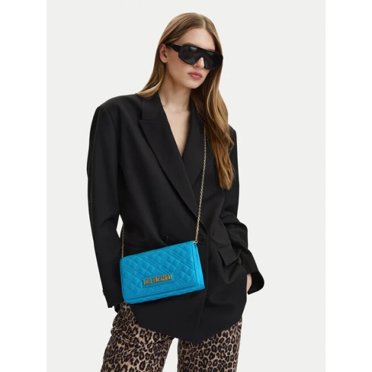 Zdjęcie produktu Torebka LOVE MOSCHINO JC4079PP0OLA0702 Turkusowy