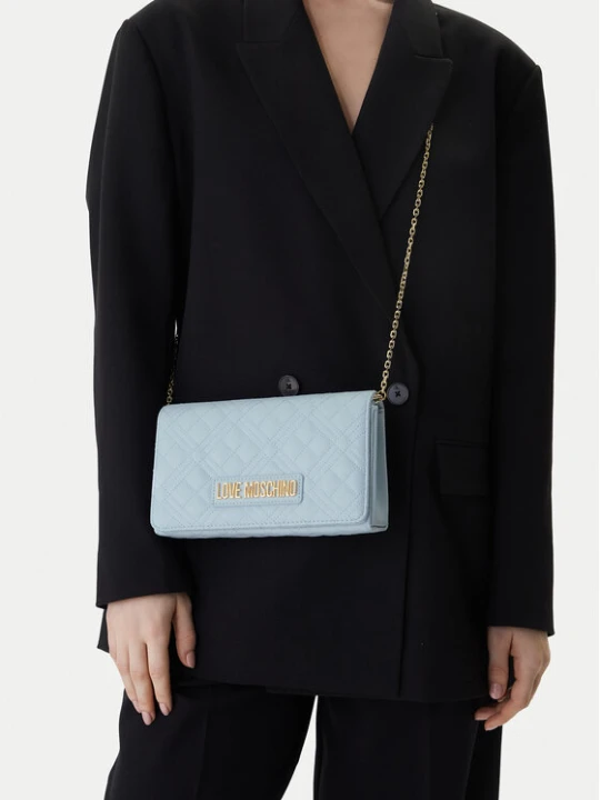 Zdjęcie produktu Torebka LOVE MOSCHINO JC4079PP1OLA0701 Błękitny Niebieski jasny