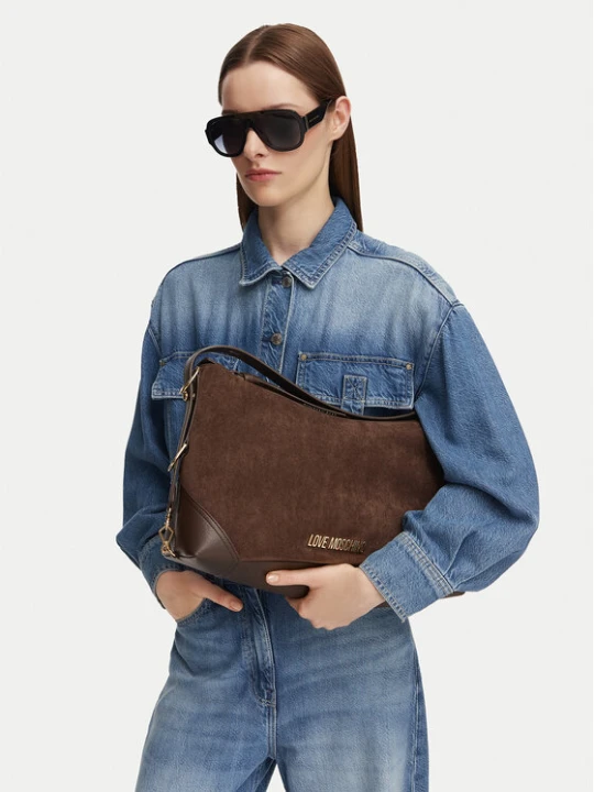 Zdjęcie produktu Torebka LOVE MOSCHINO JC4090PP1PLD130A Brązowy